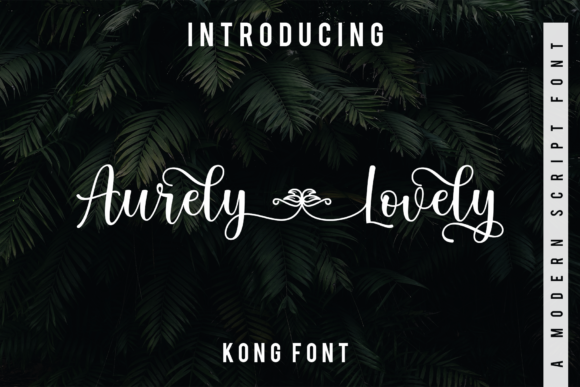 Aurely Lovely: The Modern Script Font for Creative Brands