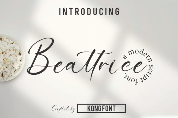 Beattrice: The Playful Script Font for Romantic Projects