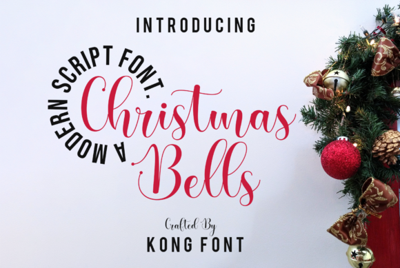 Christmas Bells: A Playful Handwritten Script for Creative Projects
