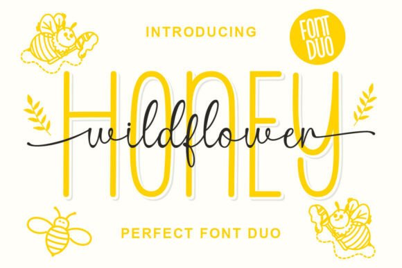 Discover the Wild Flower Honey Duo: A Sweet Font Pairing