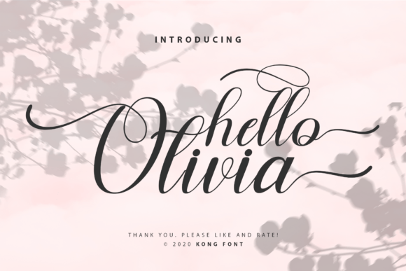 Discovering Hello Olivia: A Modern Script for Creative Projects