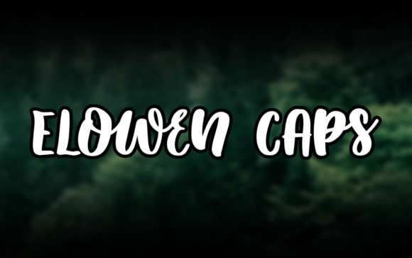 Elowen Caps: Bringing Bold, Handwritten Character to Your Projects