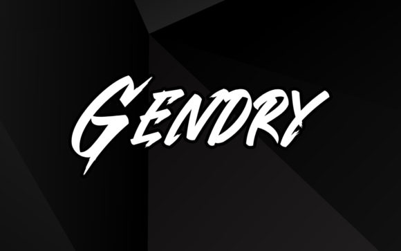 Gendry Font: A Brushed Typeface for Bold Branding