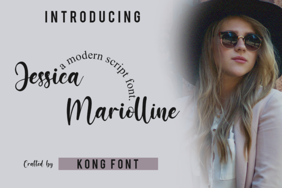 Jesicca Mariolline: A Handwritten Font for Modern Creators