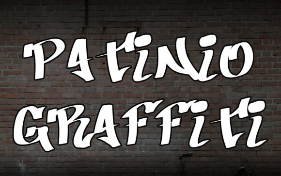 Patinio Graffiti: The Bold Typeface for Modern Streetwear