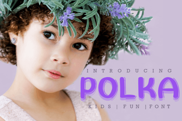 Polka: A Playful Handwritten Script for Creative Projects