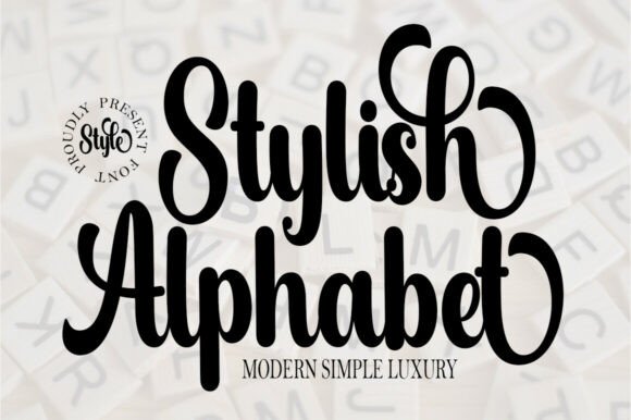 Stylish Alphabet: A Typeface for Elegant Branding