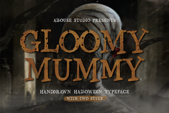 Unearthing Gloomy Mummy: A Spooky Serif for Seasonal Design