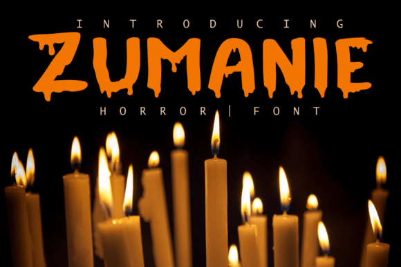 Zumanie: Unearthing a Modern Font with Eerie Charm